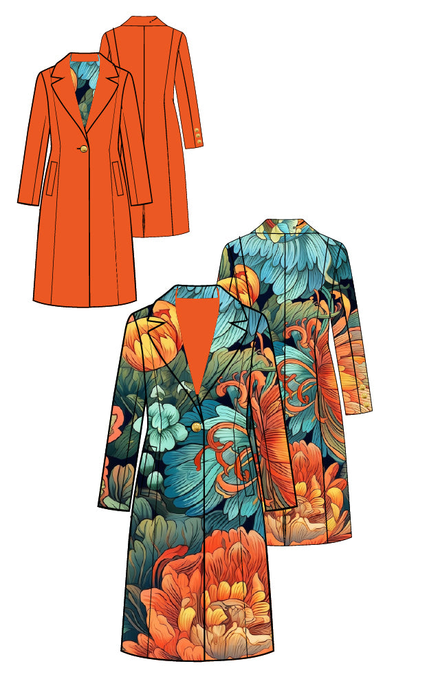 Modern Chic Layering Coat