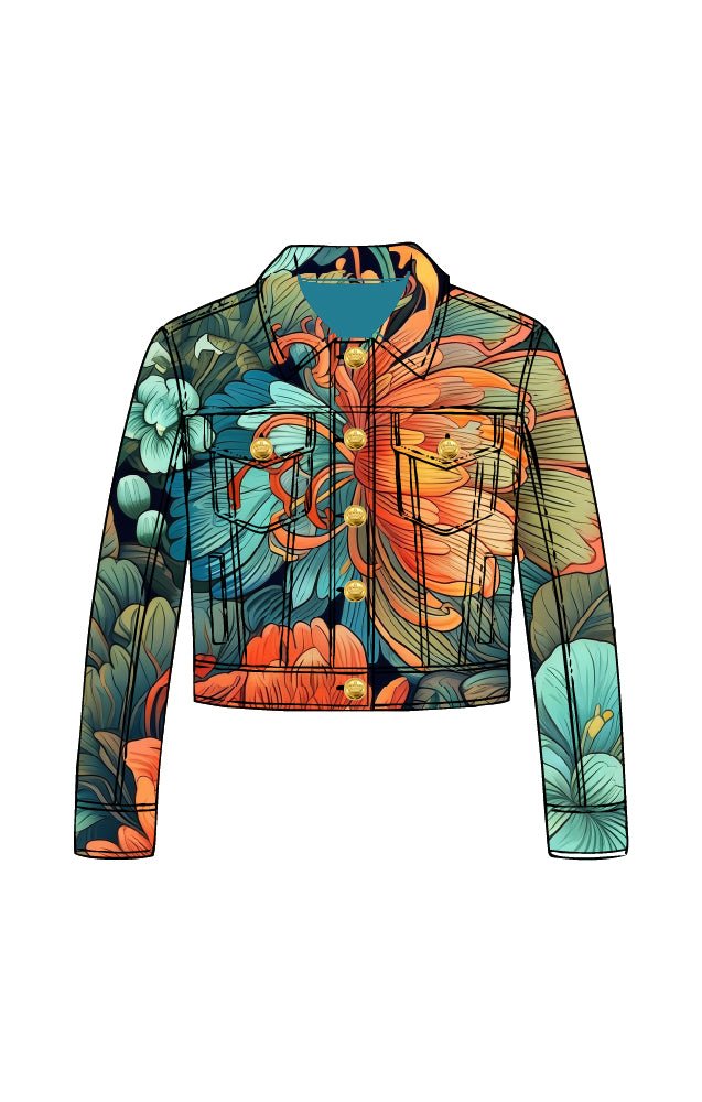 Classic Denim jacket - Atara Collections