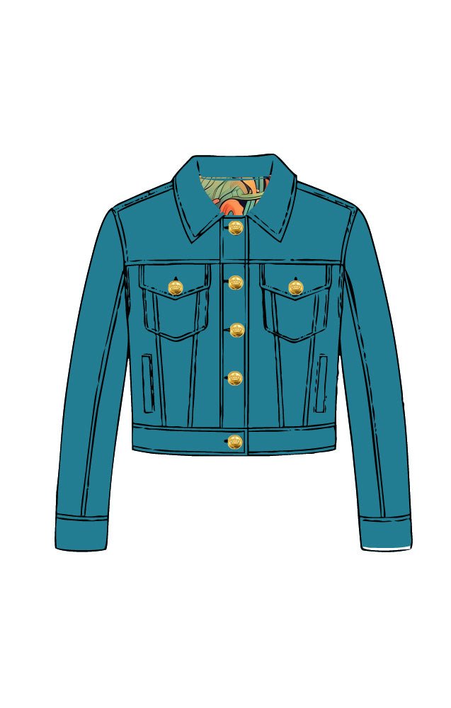 Classic Denim jacket - Atara Collections