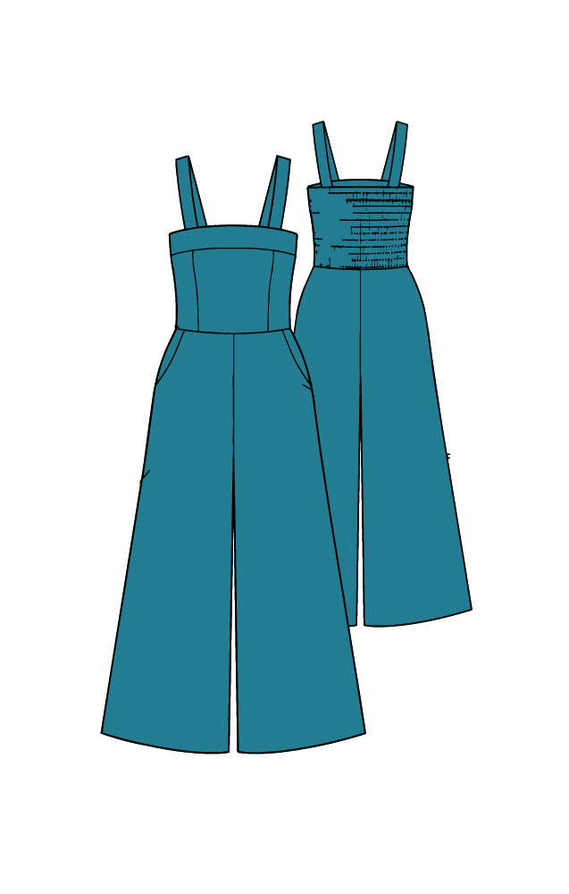 Wide Leg Jump Suit