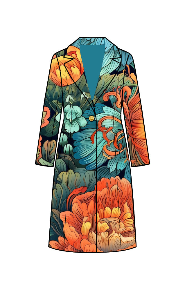 Modern Chic Layering Coat