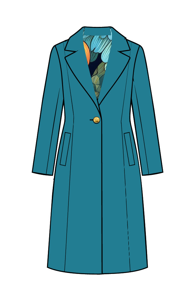 Modern Chic Layering Coat