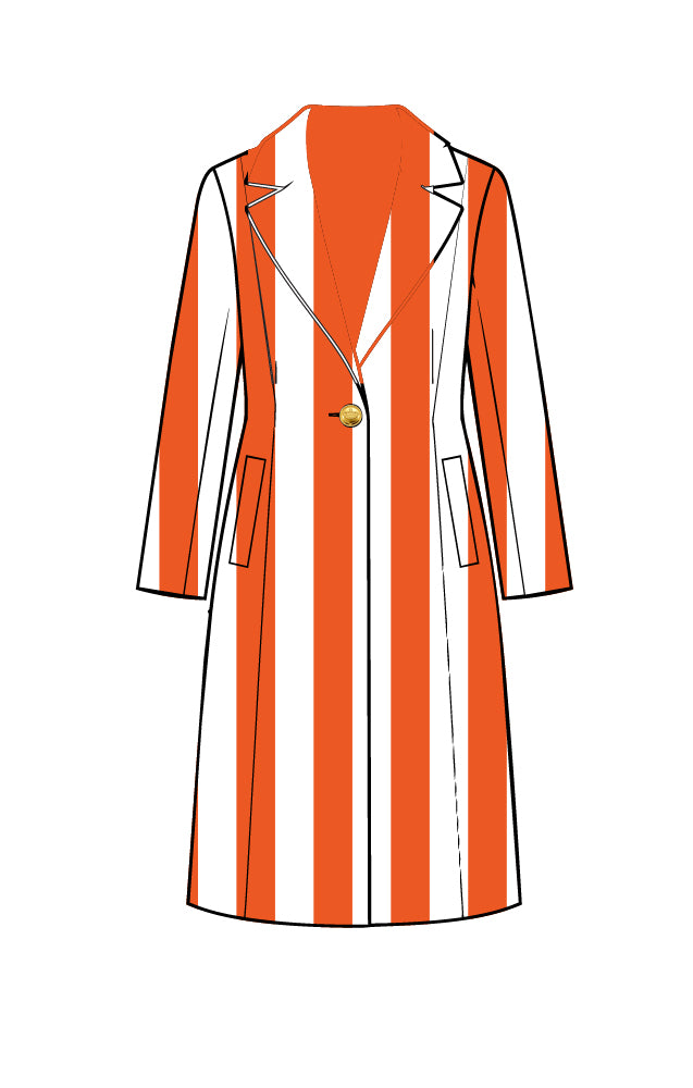 Modern Chic Layering Coat