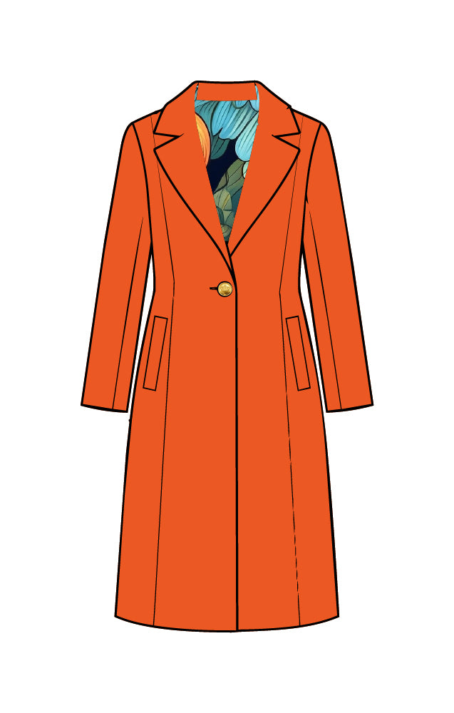 Modern Chic Layering Coat