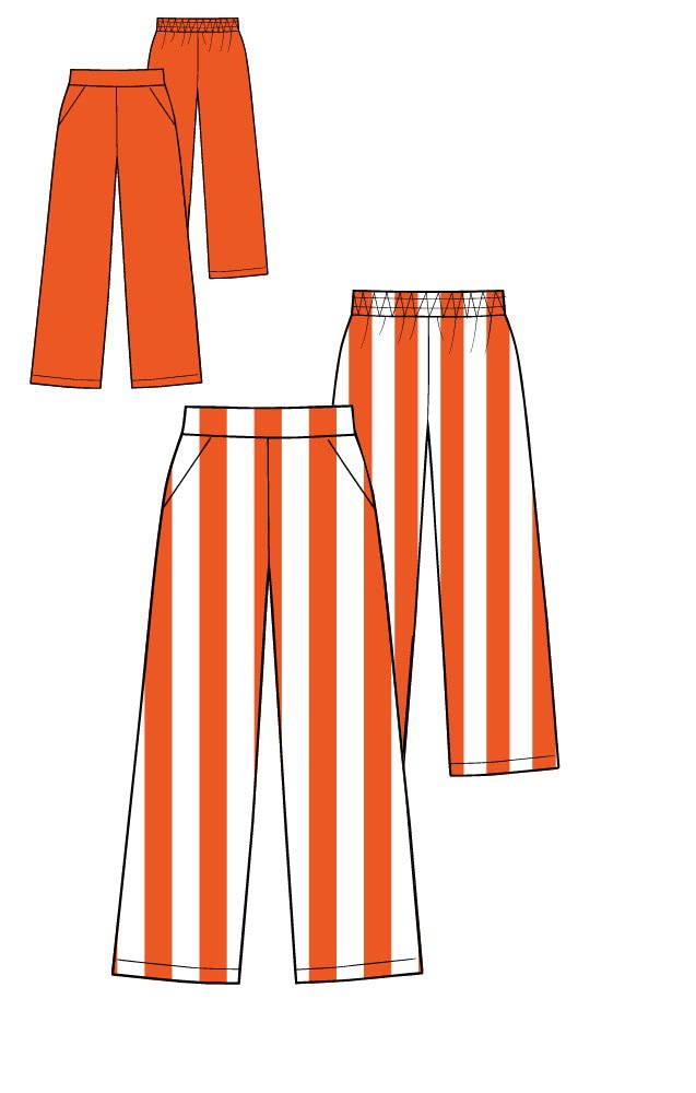 Statement Wide - Leg Trousers - Atara Collections