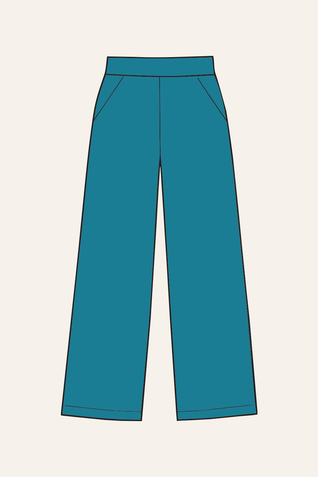 Statement Wide - Leg Trousers - Atara Collections