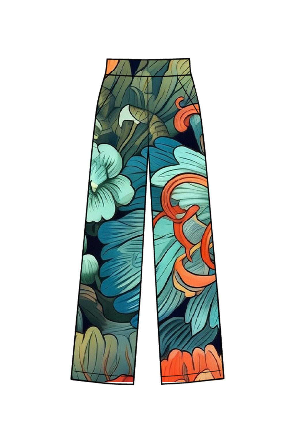 Statement Wide - Leg Trousers - Atara Collections
