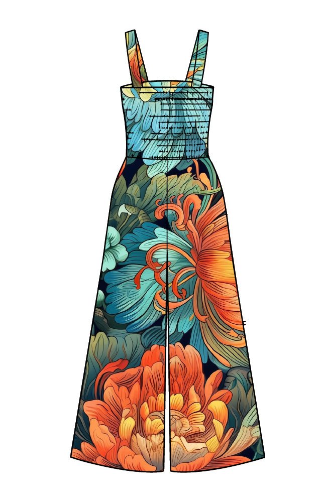 Stripes & Sunshine Jumpsuit - Atara Collections