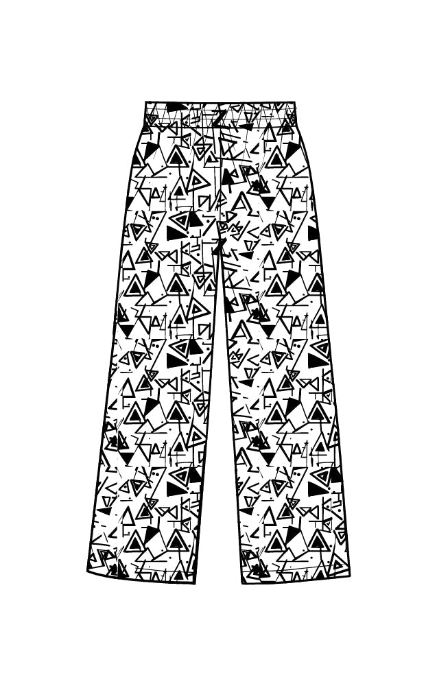 Versatile V - neck wrap top and trouser - Atara Collections